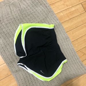 Nike green neon shorts